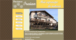 Desktop Screenshot of pensiune-traian.ro